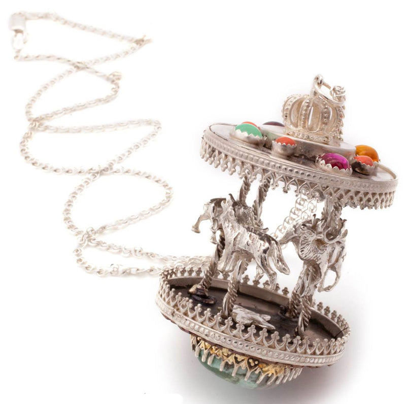 Wildlife Carousel Signature Pendant