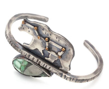 Load image into Gallery viewer, Bear Constellation Cuff with Cabochon
