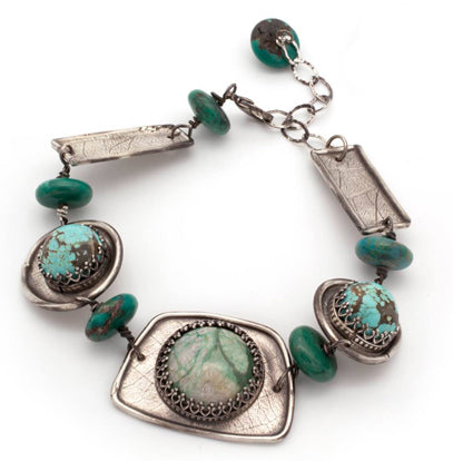 Link and Bead Bracelet